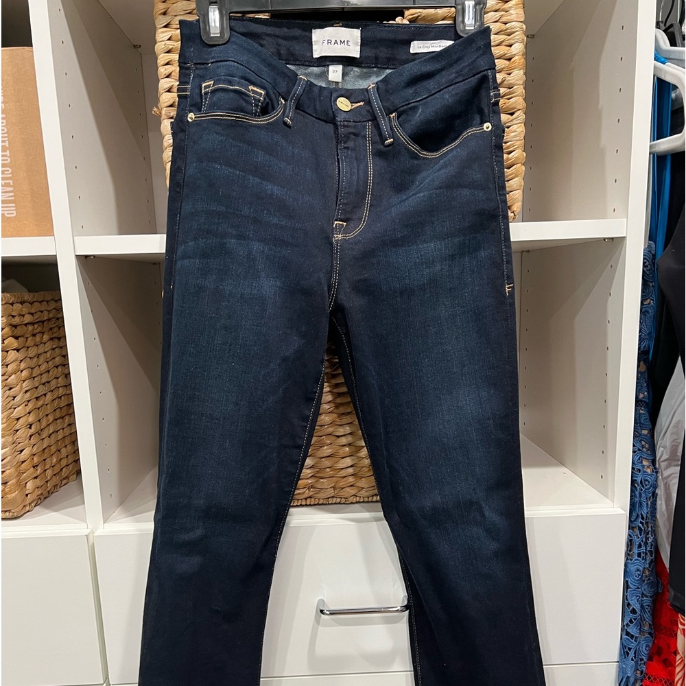 Frame Le Crop mini boot(Cabana) size 27